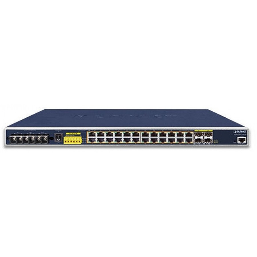 Switch Planet Igs-6325-24p4x 24x 1Gb Base-T Poe/4x 10g Sfp+ Zarządzalny L3 Przemysłowy