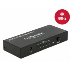 Splitter Video Delock 5x HDMI -> HDMI Ultra HD 4k