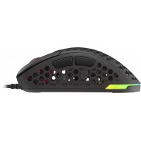 Mysz Dla Graczy Genesis Xenon 800 Lekka 16000dpi RGB Czarna Gamingowa PMW3389