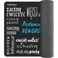 Podkładka Pod Mysz Natec Postanowienia Noworoczne 220x180mm