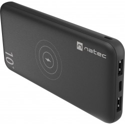 Power Bank Natec Extreme Media Trevi Wireless 10000mAh Czarny 10w