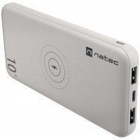 Power Bank Natec Extreme Media Trevi Wireless 10000mAh Biały 10w