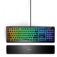 Klawiatura Dla Graczy Steelseries Apex 3 Podświetlenie RGB Whisper Quiet Switch Gamingowa