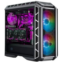 Obudowa Cooler Master Mastercase H500p Mesh Gunmetal Midi Tower Z Oknem Bez Zasilacza Wentylator Led ARGB