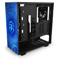 Obudowa Nzxt H510 WOW Alliance Midi Tower Z Oknem Bez Zasilacza Niebieska