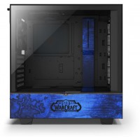 Obudowa Nzxt H510 WOW Alliance Midi Tower Z Oknem Bez Zasilacza Niebieska