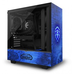 Obudowa Nzxt H510 WOW Alliance Midi Tower Z Oknem Bez Zasilacza Niebieska