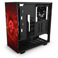 Obudowa Nzxt H510 WOW Horde Midi Tower Z Oknem Bez Zasilacza Czerwona