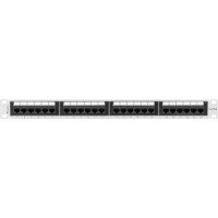 Patch Panel 24 Port 1u 19” Kat.6a Szary Lanberg