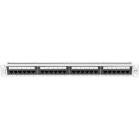 Patch Panel 24 Port 1u 19” Kat.6a Szary Lanberg