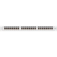 Patch Panel 24 Port 1u 19” Kat.6a Ekranowany Szary Lanberg