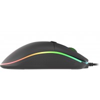 Mysz Dla Graczy Genesis Krypton 510 8000dpi RGB Czarna Gamingowa