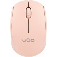 Mysz Bezprzewodowa Ugo Pico MW100 1600dpi Pink Optyczna USB