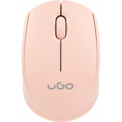 Mysz Bezprzewodowa Ugo Pico MW100 1600dpi Pink Optyczna USB