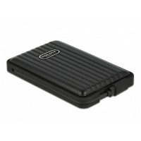 Obudowa HDD/SSD Zewnętrzna Delock SATA 2.5" USB-C 3.1 Ip66 Czarna