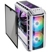 Obudowa Cooler Master Mastercase H500p Mesh White Midi Tower Z Oknem Bez Zasilacza Wentylator ARGB