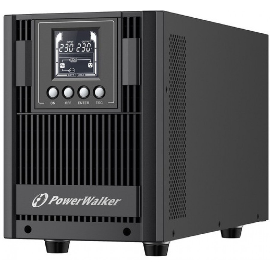 UPS Powerwalker On-Line 2000VA At 4x Fr Out, USB/RS-232, LCD, Tower, Epo