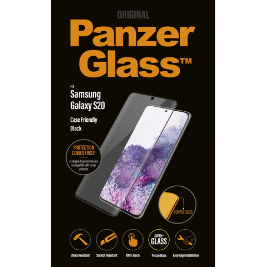 Szkło Hartowane Panzerglass Do Samsung Galaxy S20 Czarny