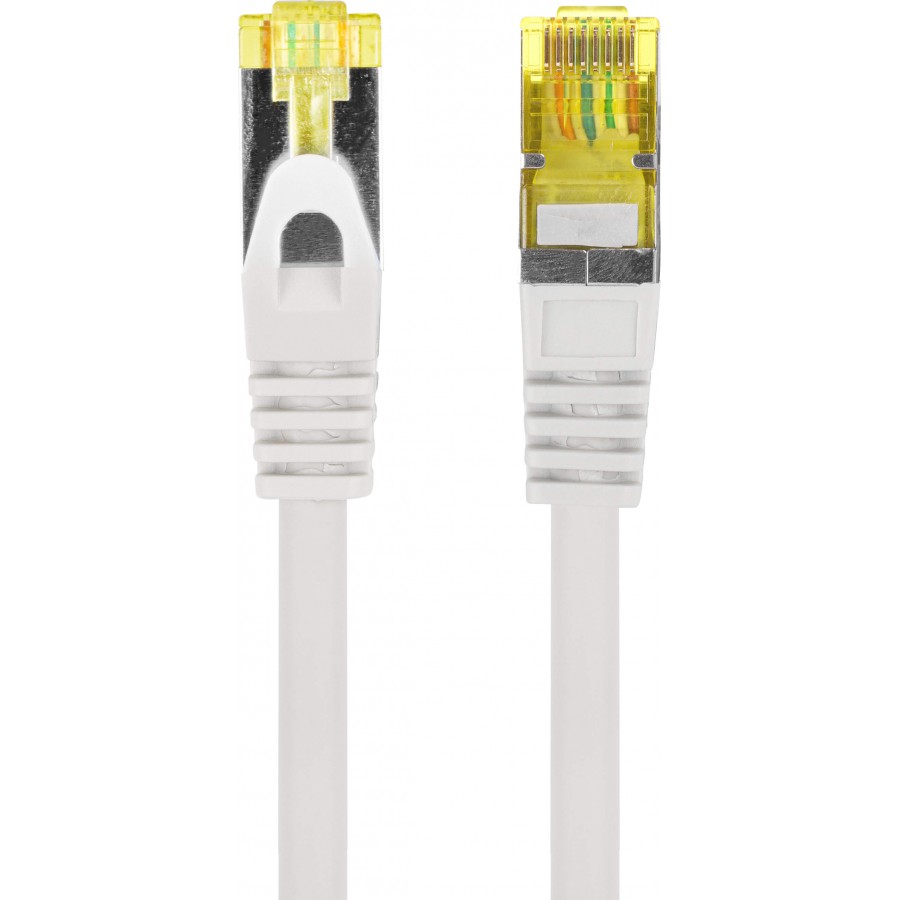 Patchcord Kat.6a S/FTP Lszh Cu 0.25m Szary Fluke Passed Lanberg