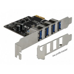 Karta PCI Express->USB 3.0 4-Port Delock