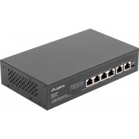 Switch Lanberg 4x 100Mb POE+/2x 100Mb Rack 10"/19" Fast Ethernet 60W