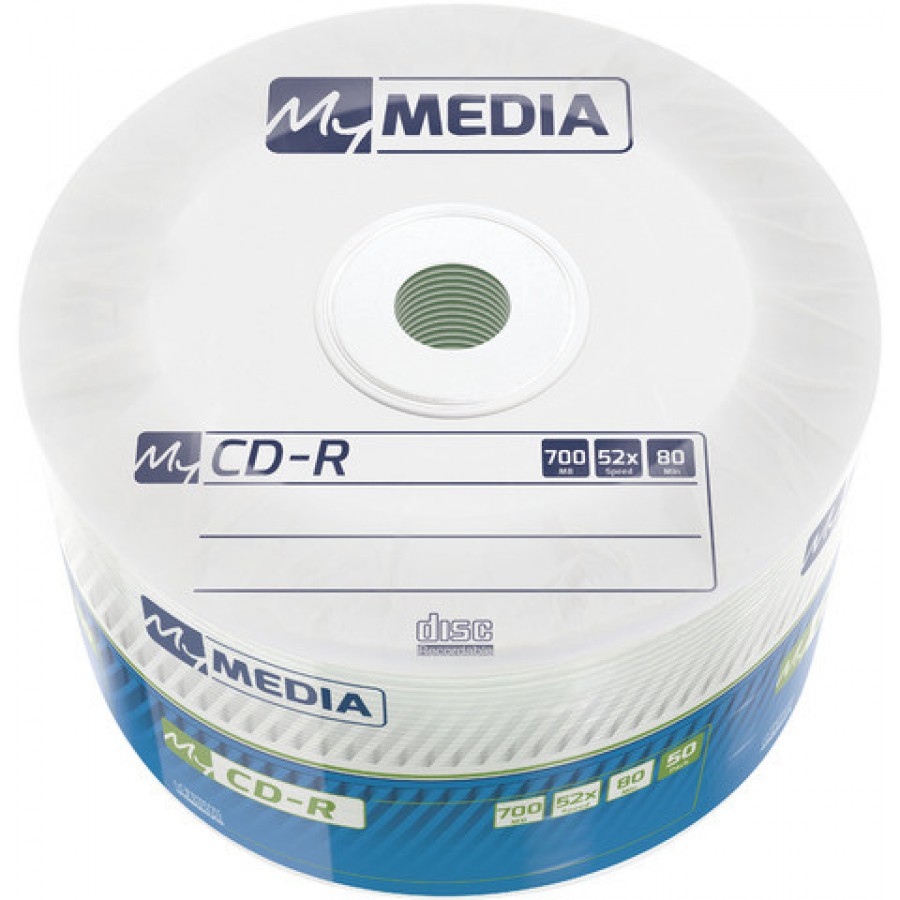 CD-R My Media 700MB Wrap 50 Spindle