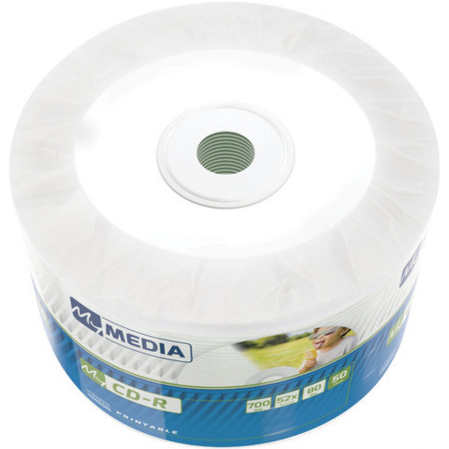 CD-R My Media 700MB Printable Wrap 50 Spindle