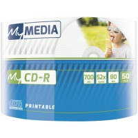 CD-R My Media 700MB Printable Wrap 50 Spindle