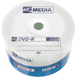 DVD-R My Media 4.7GB X16 Wrap 50 Spindle