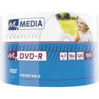 DVD-R My Media 4.7GB X16 Printable Wrap 50 Spindle