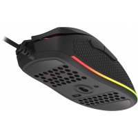 Mysz Dla Graczy Genesis Krypton 550 Lekka 8000dpi RGB Czarna Gamingowa Programowalna