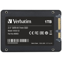 Dysk Wewnętrzny Verbatim Vi550 S3 SSD 1TB 2.5" SATA III Czarny