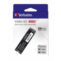 Dysk Wewnętrzny Verbatim Vi560 S3 SSD 256GB M.2 2280 PCIE