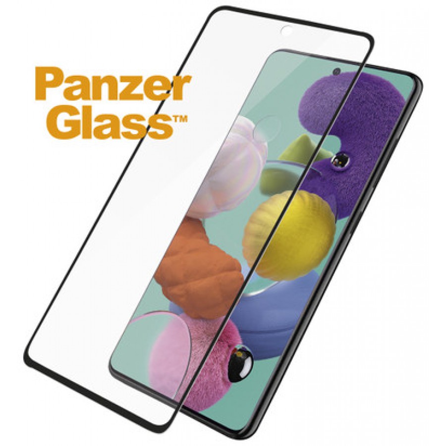 Szkło Hartowane Panzerglass Do Samsung A51 Czarny