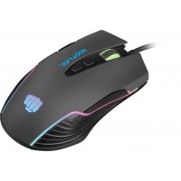 Mysz Dla Graczy Fury Hustler 6400dpi Podświetlenie RGB Oprogramowanie Gamingowa