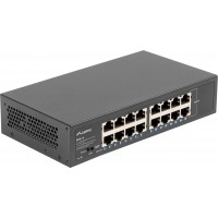 Switch Lanberg RSGE-16 16x 1Gb Gigabit Ethernet Rack 10"/19"