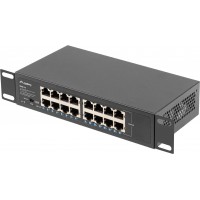 Switch Lanberg RSGE-16 16x 1Gb Gigabit Ethernet Rack 10"/19"