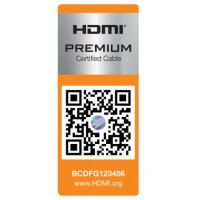 Kabel HDMI M/M V2.0 1m 4k 60Hz Czarny Potrójnie Ekranowany Premium Delock