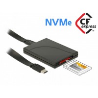 Czytnik Kart Delock USB-C 3.1 Gen 2 CFast NVME 10Gb/s