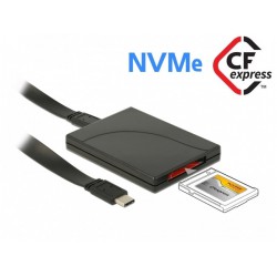 Czytnik Kart Delock USB-C 3.1 Gen 2 CFast NVME 10Gb/s