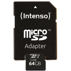 Karta Pamięci Intenso Micro SDXC UHS-I 64 GB Class 10