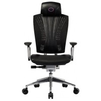 Fotel Ergonomiczny Cooler Master Ergo L Czarno-Srebrny