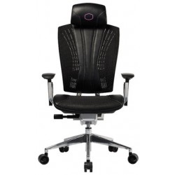 Fotel Ergonomiczny Cooler Master Ergo L Czarno-Srebrny