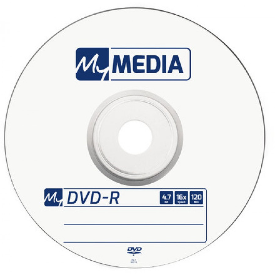 DVD-R My Media 4.7GB X16 Wrap 10 Spindle