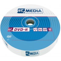 DVD-R My Media 4.7GB X16 Wrap 10 Spindle