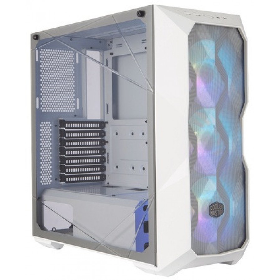 Obudowa Cooler Master Masterbox TD500 Mesh White Midi Tower Z Oknem Bez Zasilacza LED ARGB + Kontroler