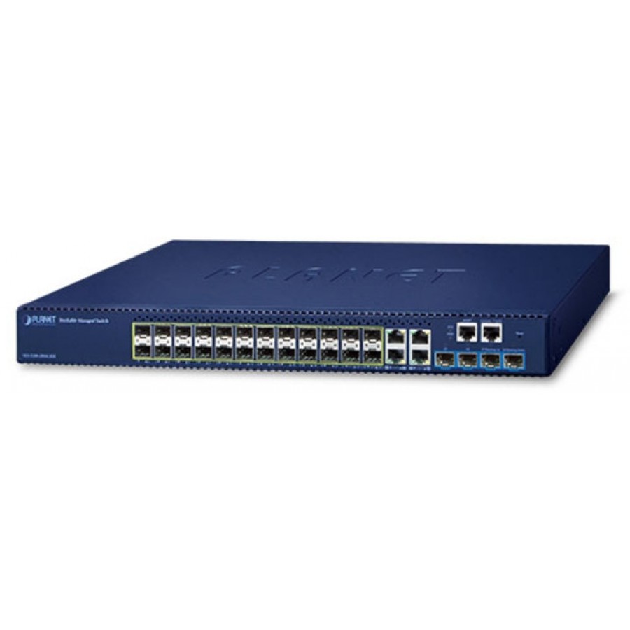 Switch Planet Sgs-5240-20s4c4xr 20x 1000x Sfp/4x 1Gb TP Zarządzalny L2+ Redundantne Zasilanie