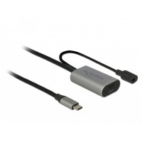 Przedłużacz USB-C M/F 3.1 5m Czarny Delock