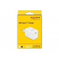 Ładowarka Sieciowa Delock 1 X USB C (F) 3A 100-240V 60 W Biała