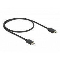 Kabel HDMI M/M V2.1 0,5m 8k 60Hz Czarny Oplot Delock